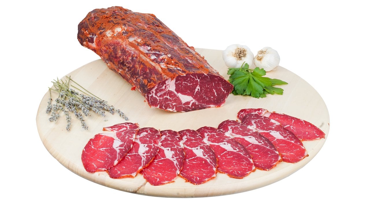 COĞRAFİ İŞARETLİ ÇEMENSİZ ANTRİKOT PASTIRMA (250GR)