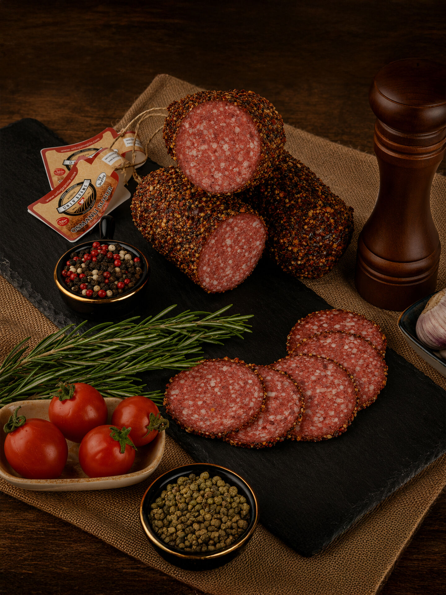 OSMANLI SUCUK (250GR-DİLİMLENMİŞ)
