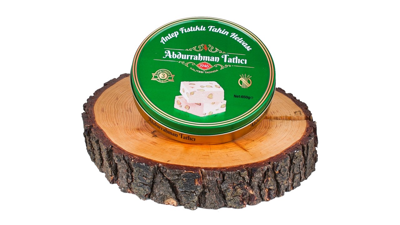 ANTEP FISTIKLI TAHİN HELVASI (650GR)