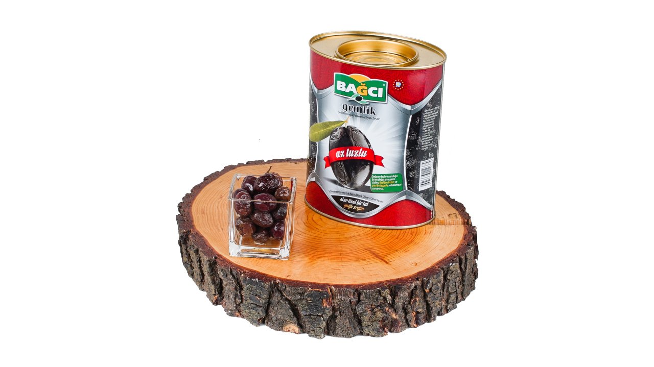 BAĞCI GEMLİK SİYAH ZEYTİN (1000GR) YAĞLI SELE