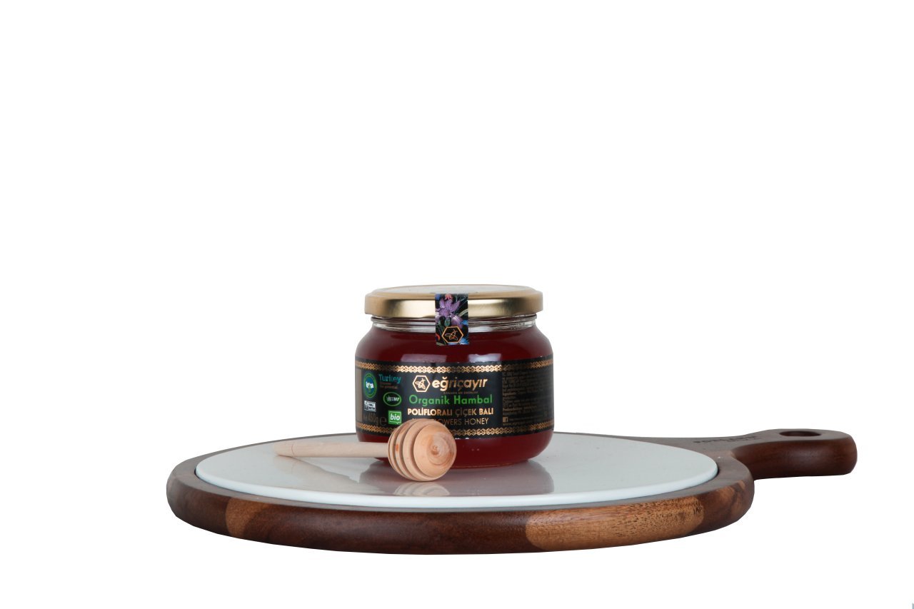 ORGANİK POLİFLORALI (ÇOK ÇİÇEKLİ) BAL (450GR)
