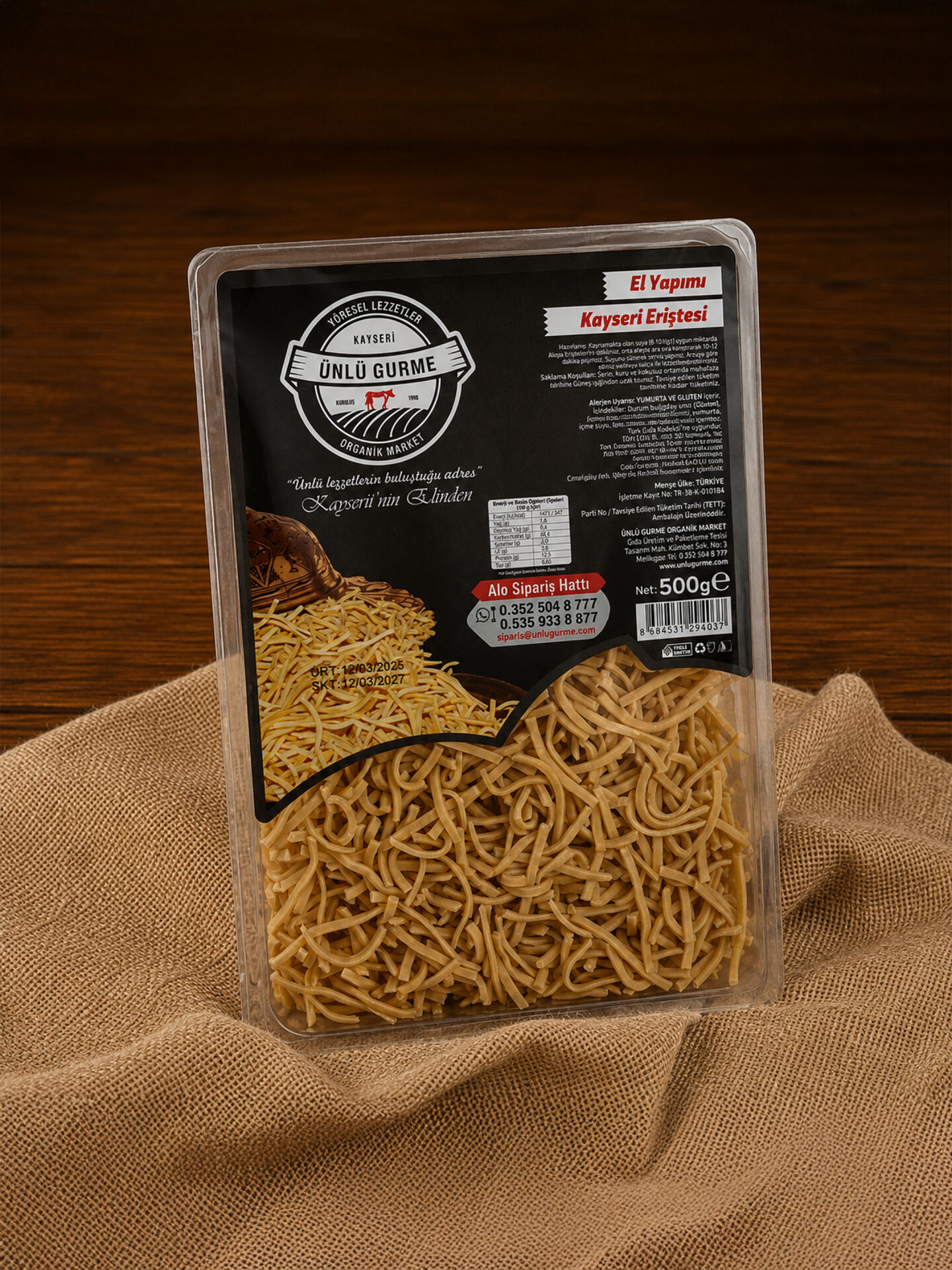 ERİŞTE (500gr)
