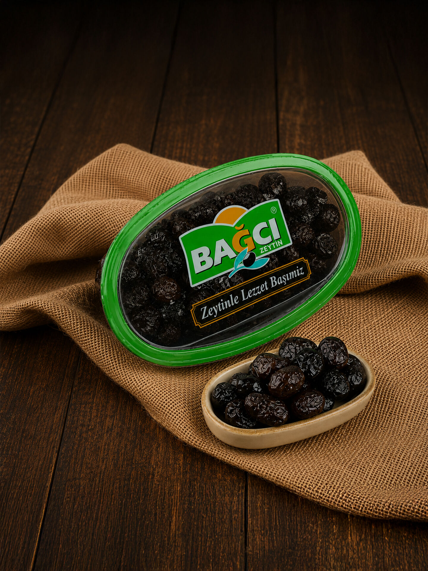 BAĞCI KURU SELE SİYAH ZEYTİN (380GR) 3 ADET