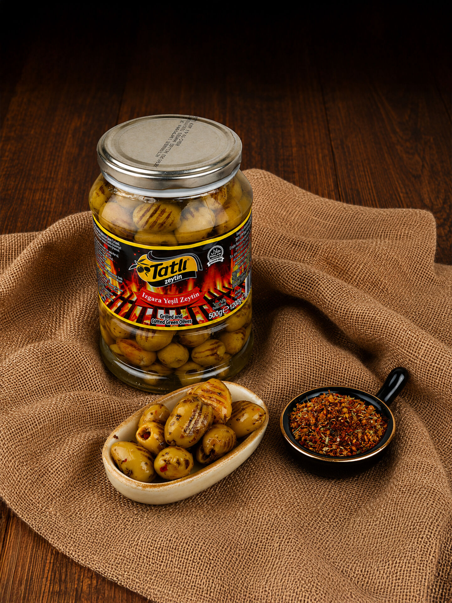 TATLI IZGARA ZEYTİN (500GR)